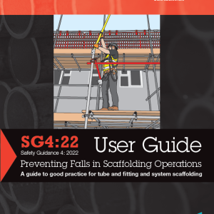 SG4:22 User Guide to Preventing Falls in Scaffolding