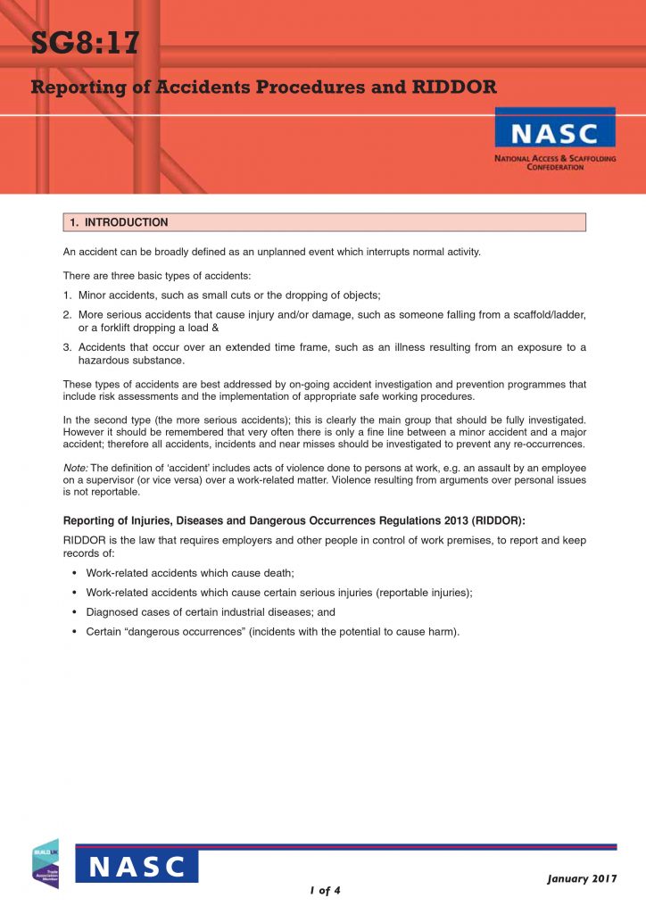 NASC National Access & Scaffolding Confederation