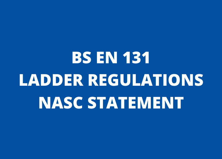NASC Statement on Ladders