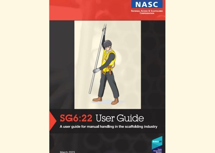 Updated NASC SG6:22 Manual Handling pocket-sized User Guide to be released, Spring 2023
