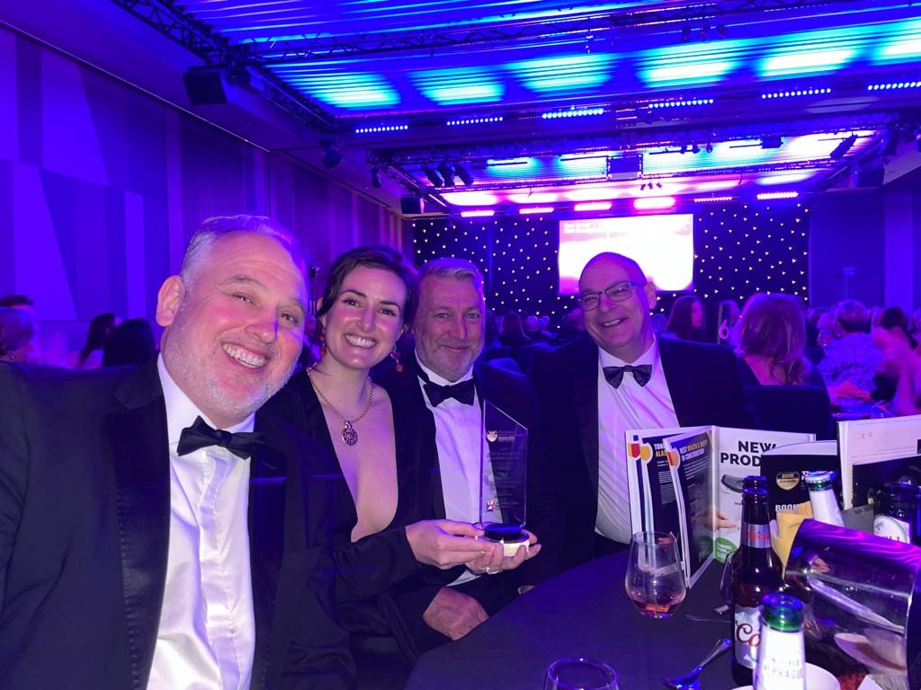 L -R: David Mosely, Acting Managing Director of NASC, Sophie Price, Marketing Manager for NASC, Alan Harris, CEO of Pro-Fix Access Ltd, Steve Kearney, Health and Safety Officer at NASC. 