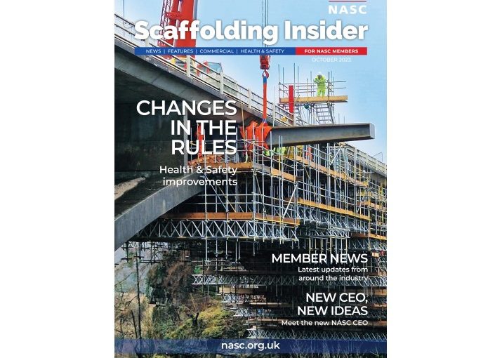 NASC Launching New Scaffolding Industry Magazine – Scaffolding Insider