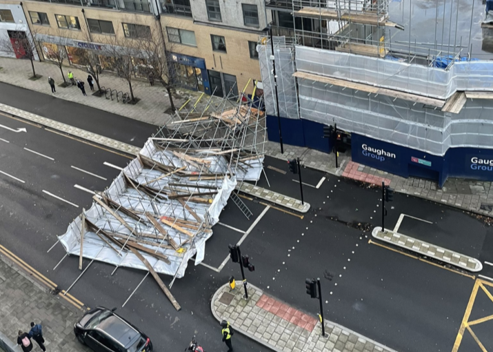 NASC Expresses Significant Concern Over Scaffold Collapses During Recent High Winds