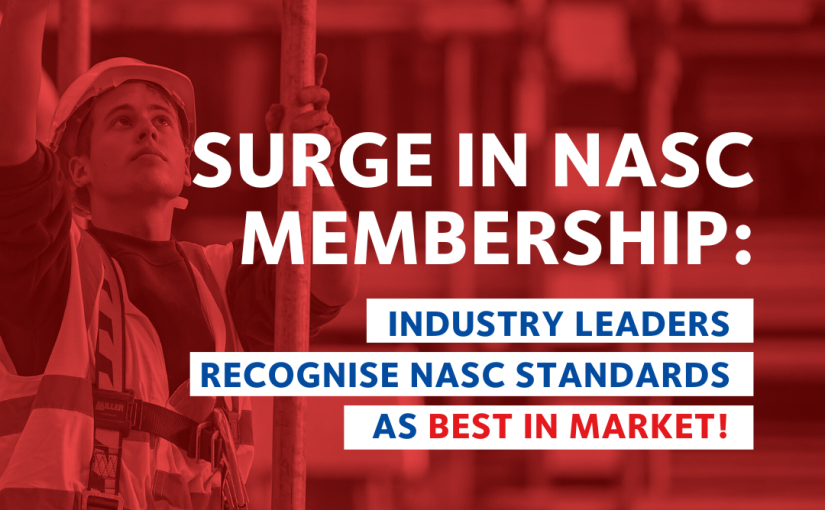 Surge in NASC Membership as Standards Seen as “Best in Market”