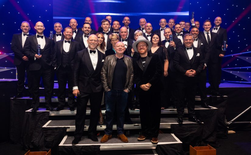 Scaffolding and access the winner on a star-studded night of celebration